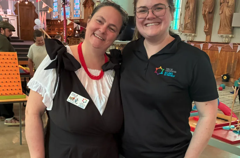 Claudie et Marie Charles